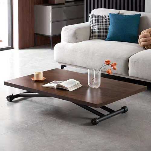 折叠茶几升降桌两用客厅书桌简易家用移动电脑桌小户型多功能餐桌