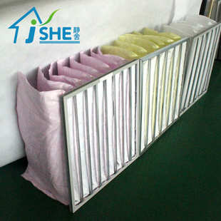 无纺布袋 化纤布袋滤网滤芯除尘袋 袋式 过滤器V型F7中效