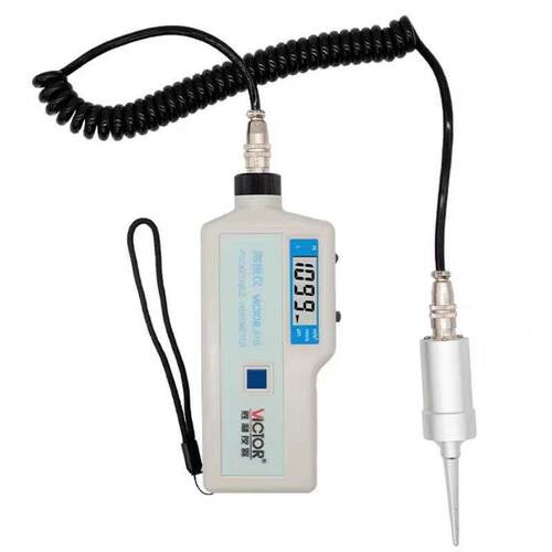 VICTOR胜利手持式高频测振仪一体式VC65分体VC65B低频VC66B测振仪