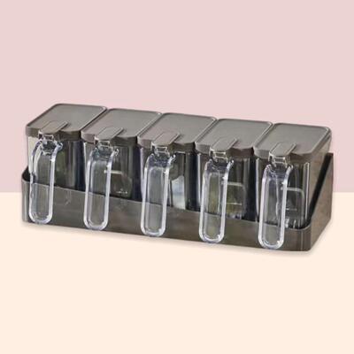 Wall-mounted kitchen storage rack with no drilling required,