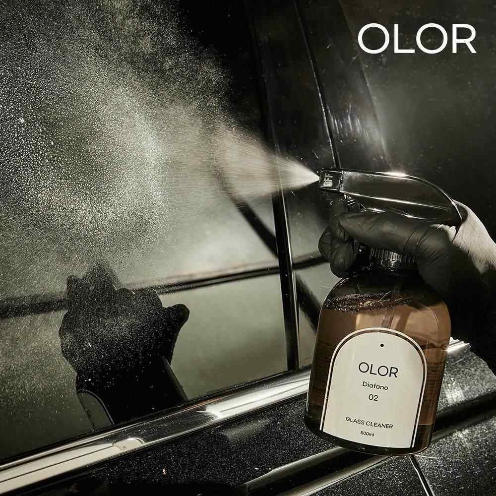 OLOR奥洛秘境Diafano迪亚帕诺玻璃清洁剂透亮前挡风玻璃里外车窗