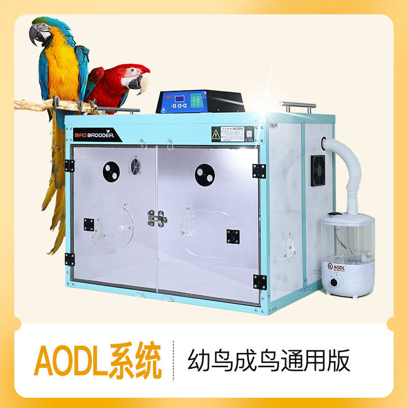 精品鹦鹉幼鸟专用育雏保温箱玄凤牡丹雏鸟恒温急救中号AODL63鹦鹉