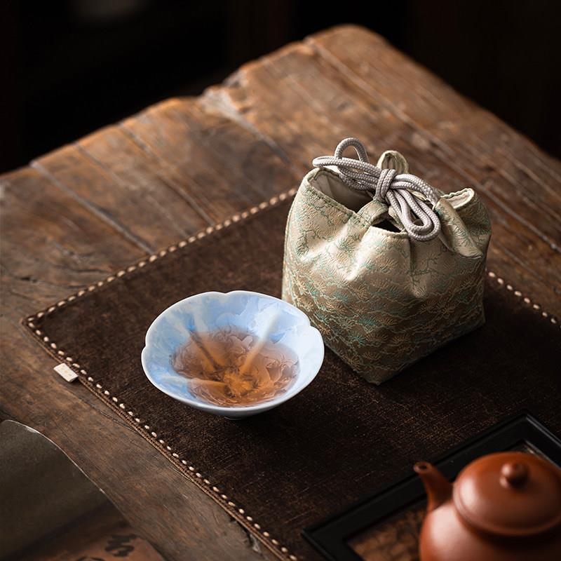 冰花窑变福禄主人杯单杯品茗茶杯陶瓷个人专用功夫茶具葫芦乾坤杯