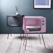 北欧摩登ins风茶几现代创意金属客厅沙发边桌角几家用复古床头柜