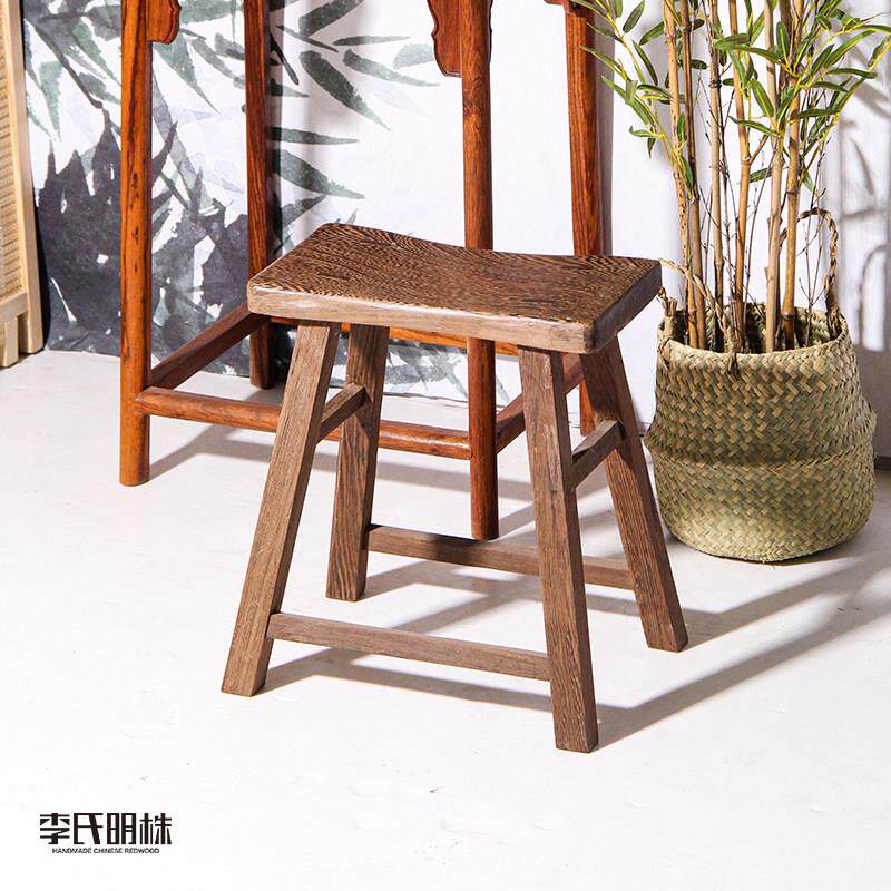 包邮鸡翅木凳子中式简约长实木餐桌凳茶几凳红木加厚小板凳礼品凳