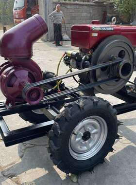 农用抗旱浇排地高压灌泵一喷拖AKY二四缸水款高压抽水机工程水抽