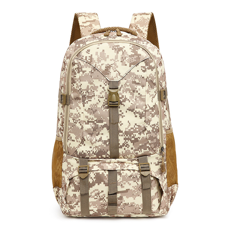 徒步登山厂家户运迷动旅行军0彩双肩背包牛津包布战术外p背包