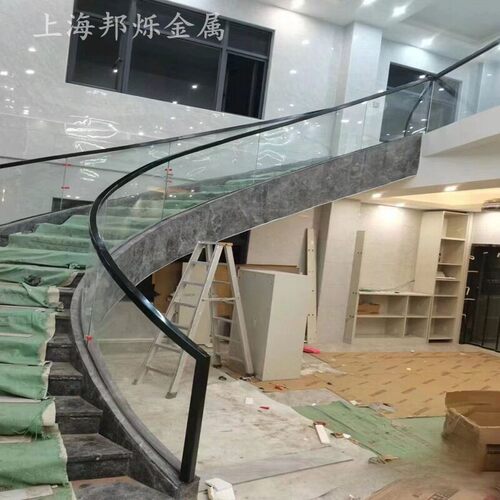 楼梯扶手专业定制室内美观耐用上海别墅复式楼梯阳台栏杆厂家