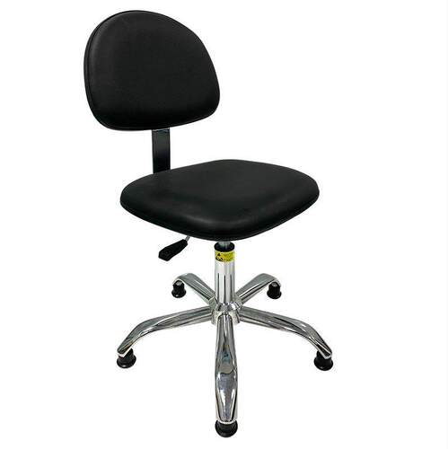 PU防静电椅子供应实验室升降靠背椅加工实验室防静电升降椅