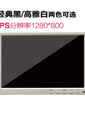 10161寸/1电0.1HDMI高清0显器VGA脑监视示器白色显示屏广告便携车
