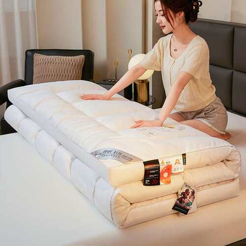 厂家直销A类大豆纤维床垫软垫家用褥子垫被床褥学生宿舍单人租房
