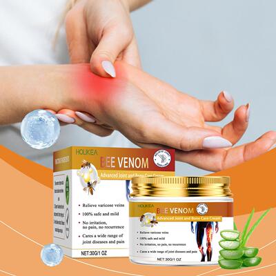 HOUKEA Bee Venom Leg Care Cream - Gently moisturizes and car
