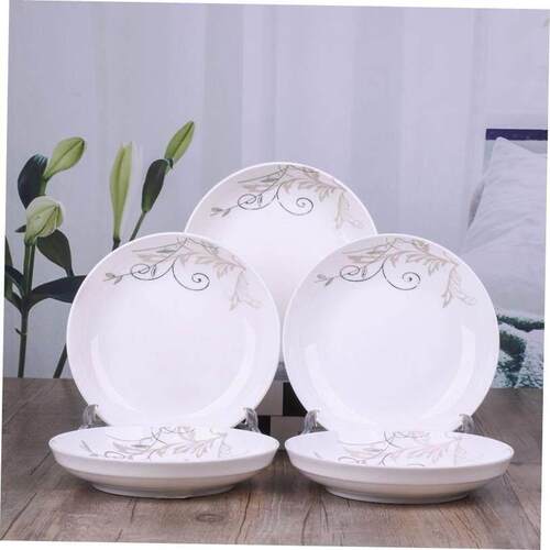 Set of 5 plates family plate ceramic fruit dish dish dish