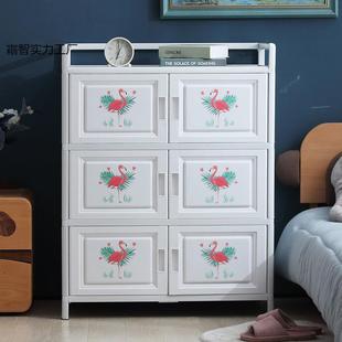 碗柜家用厨房简易橱型多层经济收厨柜组纳装 灶台柜多功能储物CVD