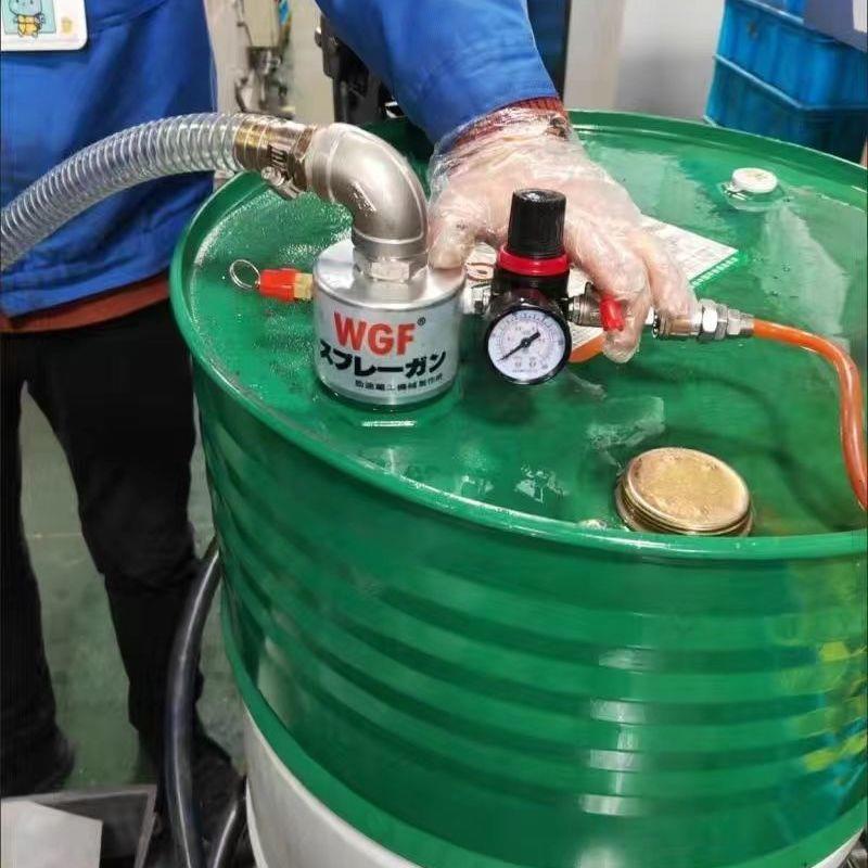 WGF674不锈气抽油泵油桶钢泵气动桶泵油抽子铁桶专用油抽气动插动