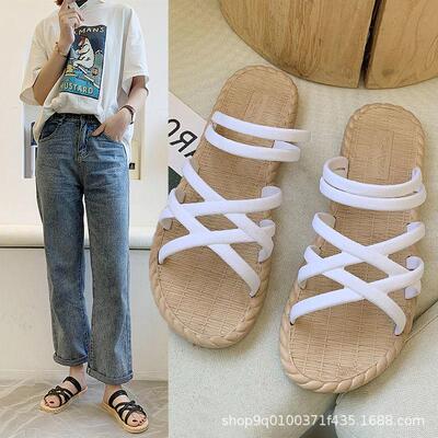 蝴蝶结CM鞋跟凉鞋女士时装凉鞋