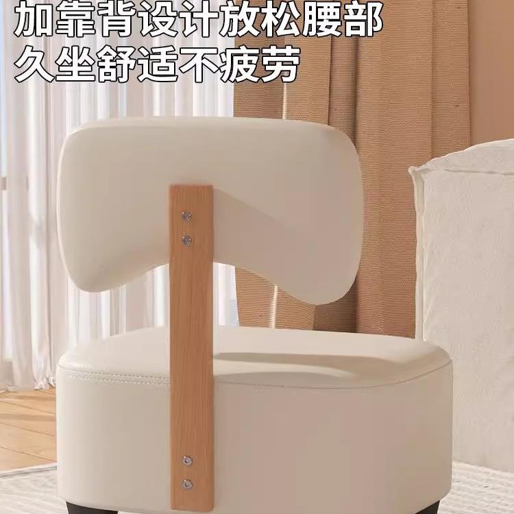 软客厅小坐凳儿童成人木家凳子实靠用F99T66ST背包矮凳久坐不累简
