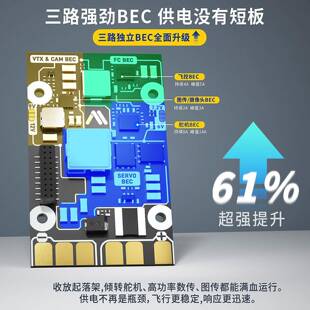 酷翼F405 WingV2固定翼航模无人机飞控Ardupilot支持垂起返航快蜂