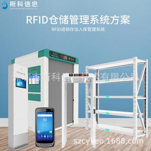 RFID智慧仓储智能化管理解决方案制造业工厂大型物流仓库盘点设备