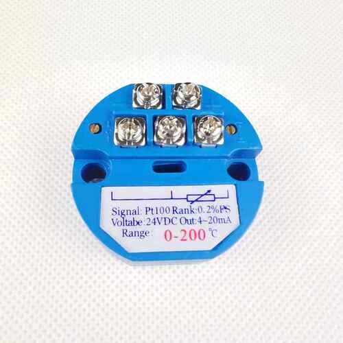 SBWZ温度变送器模块PT100热电偶转4-20mA输出0-5V10V温度放大器