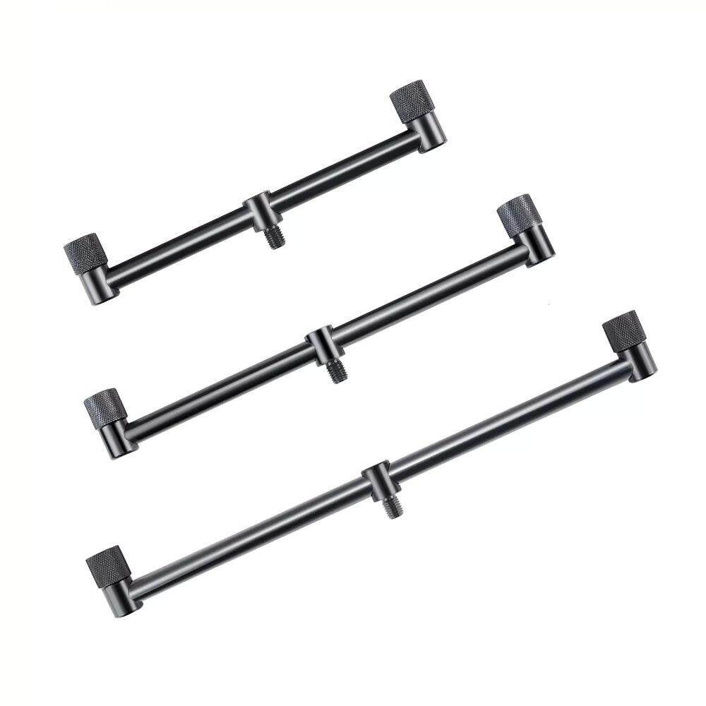 HIRISI 跨境双头海竿横档支架欧式抛竿钓鱼鱼杆鱼竿炮台铝合金