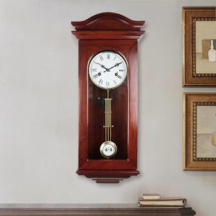 北极星机芯挂钟机械座钟实木老式客厅家用上炼发条桌面台钟摆钟表