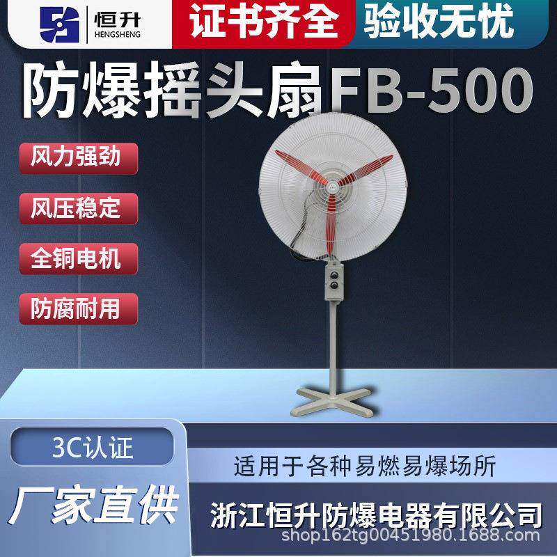 防爆落地风扇工业壁式散热风扇大风力换气扇工厂车间摇头防爆风扇