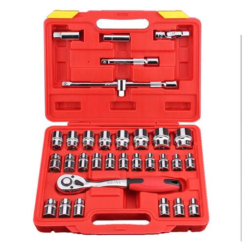 厂家直销3/8*21件棘轮扳手套筒套装工具