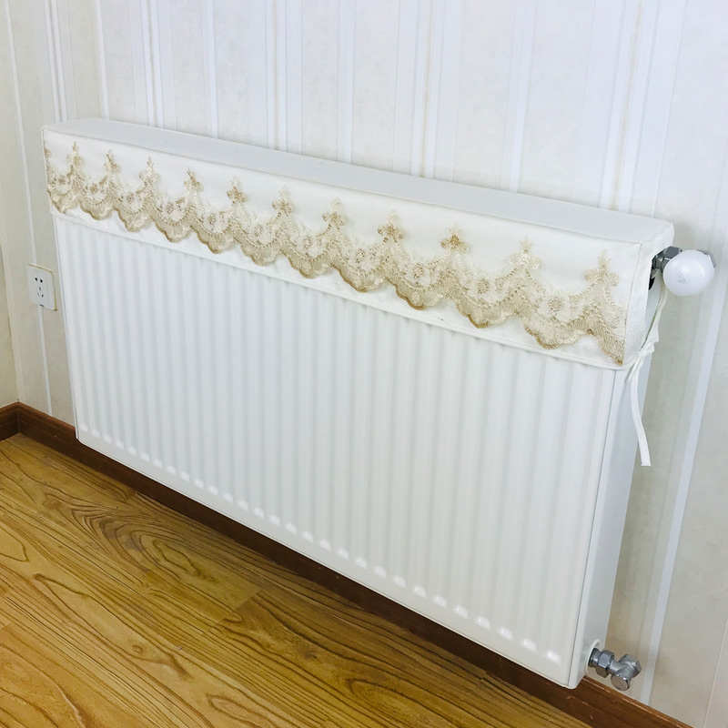 暖气熏黑家用防尘罩奢华欧式艺防罩邮丝布蕾套暖气片罩装饰包暖气