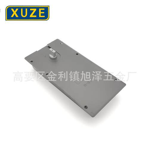 N-818地弹簧液压中型通用型地弹簧120KG有框门哑黑地弹簧厂家直供