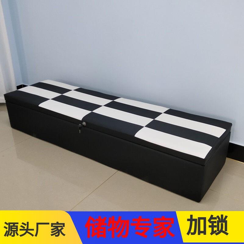 长条沙发凳装实体娃娃女友收纳箱储物凳娃娃收藏箱子带锁沙发凳
