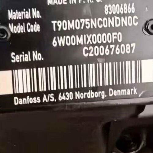 Danfoss丹佛斯柱塞泵T90M100NC0NDN0C6W00MIX0000F0砼车液压马达