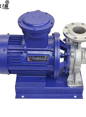 管道泵选型ISWH80-100A不锈钢管道泵生产单级化工管道泵