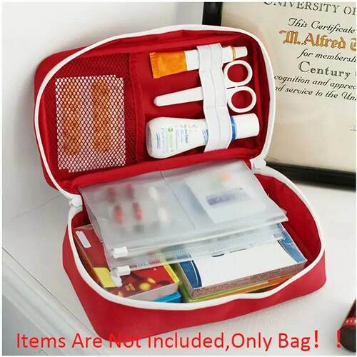 First Aid Kit Emergency Survival Bag Handbag Durable Trauma