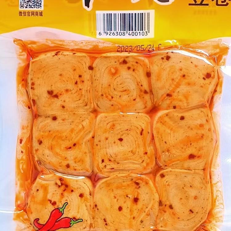 中天豆制品系列中天豆卷中天豆条麻辣豆条休闲食品微辣图片