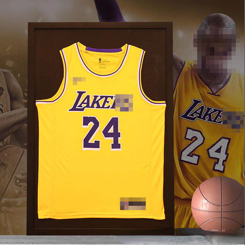 球衣相框装裱挂墙上篮球足球NBA球衣签名纪念收藏框大尺寸展示框