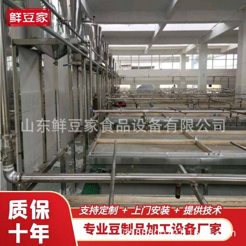 广东腐竹机生产线商用腐竹油皮操作线豆制品整套设备厂家直供技术