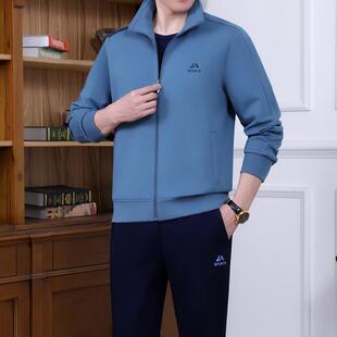中老年动套装750065男春装秋季爸爸装运动服男件套三休闲父亲运跑