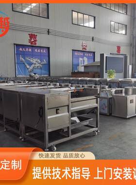 鲜核桃清洗机胡桃碧根果清洗机毛辊清洗去皮设备土豆清洗机新款