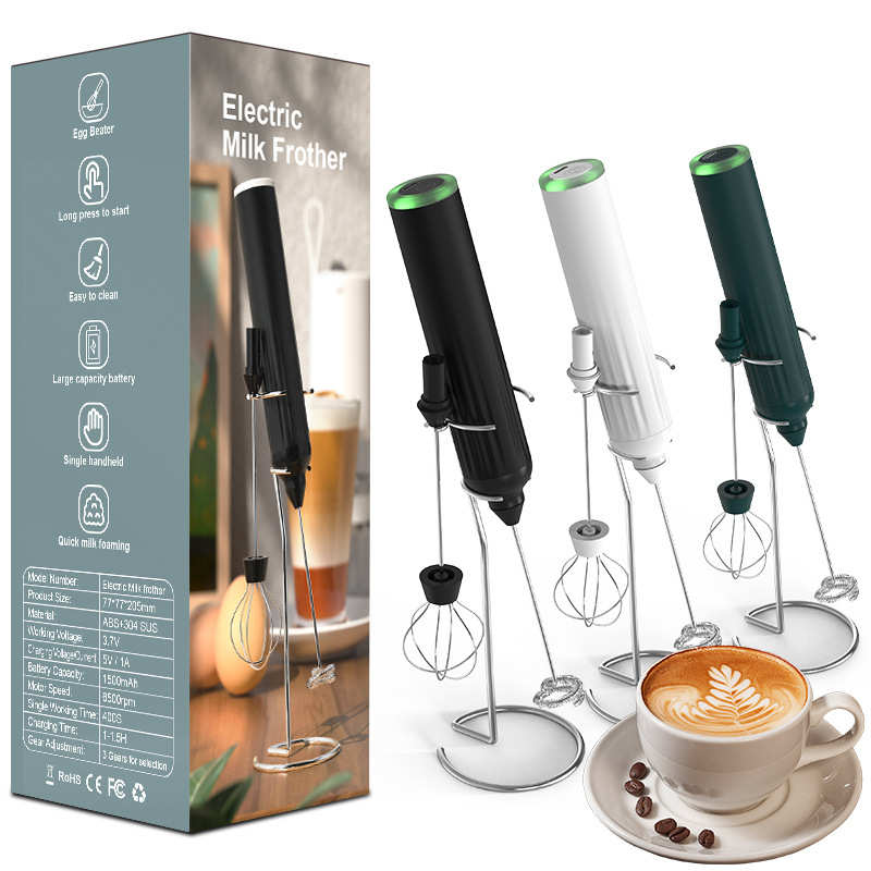 电动迷你充电器新款蛋打泡器手持式泡器搅拌器器起泡usb奶跨境打