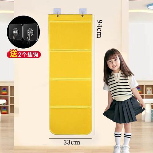 幼儿园作品展示儿童美术画画挂袋
