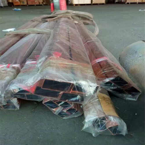 现货实验用8X8X1 12X8X1.5MM紫铜方管 红铜矩形管 盘圆管 直管