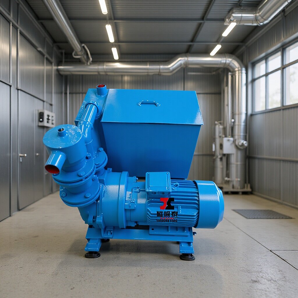 雕刻机真空泵水环式真空泵5.5kw/7.5kw木工雕刻循环水真空吸附泵