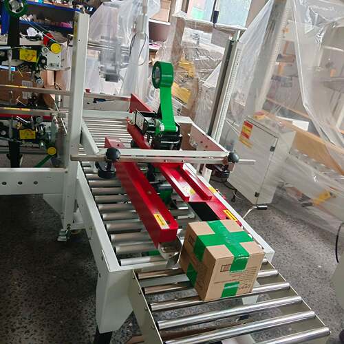 优惠供应电商发货封箱打包机纸箱胶带封箱机工字封箱机十字封箱