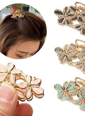 Hair pin 1PC Women Flower Hair Claw Gorgeous Small Hair Clip