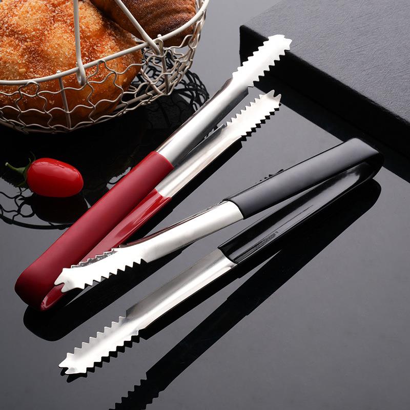 不锈钢加厚冰夹冰块夹子冰钳调酒器具食品水果方糖夹小号冰夹子