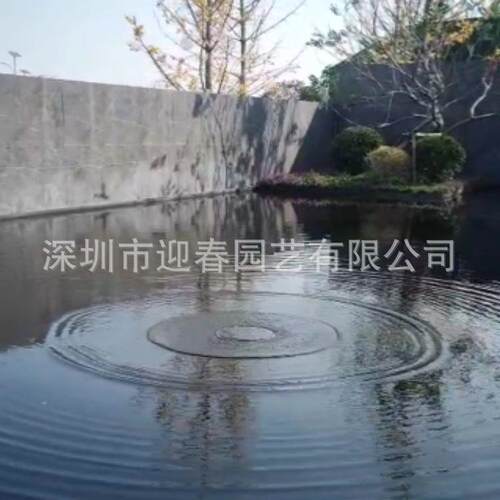 LY-PQ-00户外涟喷波泉水波纹光互动漪涟喷泉不锈钢喷头网红小水漪