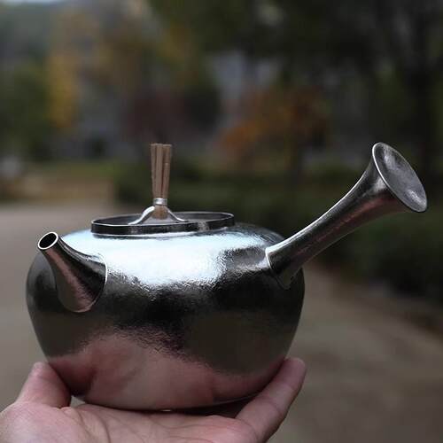 博友制钛养生煮茶壶钛铫砂泥炉铫壶红泥炉煮水壶钛壶