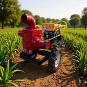 自吸泵上快移动方6XBN寸口径排涝防水汛水泵便农用灌污溉抗旱水泵