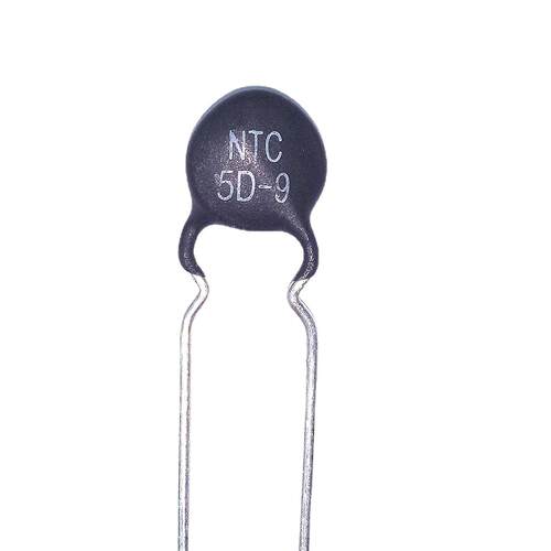 负温度热敏电阻NTC电阻5D-9 5R 3A黑色热敏电阻器 圆盘形电子